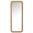 Leaner Mirror - Natural - Glass and Fir Wood - 48cm x 122.5cm