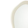 Moderna Wall Mirror - Abstract - White - Wood - 120cm x 68cm