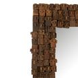 Syma Leaner Mirror - Large - Natural - Recycled Wood - 100cm x 180cm