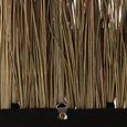 Wall Mirror - Oval - Pattern 2 Layers - Natural and Black - Seagrass - 115cm x 90cm