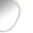 Wall Mirror - Abstract - Small - White - Glass and Metal - 60.5cm x 58cm