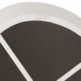Wall Mirror - Abstract - Small - White - Glass and Metal - 60.5cm x 58cm