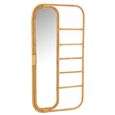 Leaner Mirror - with Ladder - Natural - Bamboo Wood - 80cm x 152cm