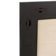 Molly Exotic Wall Mirror - Square - Natural and Black - Rattan and Wood - 80.5cm x 3cm