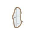 Brix Sophie Wall Mirror - Abstract - Small - Natural - Wood - 40cm x 78cm