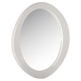Bloomstone Wall Mirror - Oval - White - 108cm x 120cm