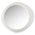 Bloomstone Wall Mirror - Oval - White - 108cm x 120cm