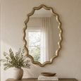 Morgan Wall Mirror - Oval - Champagne Gold - 80cm x 120cm
