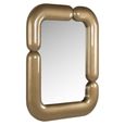Aubry Wall Mirror - Gold - Metal - 80cm x 100cm