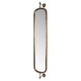 Hasting Wall Mirror - Antique Brass - Metal - 41cm x 192cm