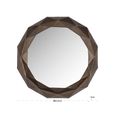 Jameli Wall Mirror - Round - Gold - Metal - 81.5cm x 7cm