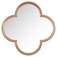 Lowen Wall Mirror - Brushed Gold - Metal - 100cm x 4cm