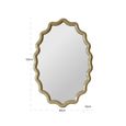 Morgan Wall Mirror - Oval - Champagne Gold - 80cm x 120cm