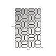 Sophia Wall Mirror - Chestnut - 80cm x 120cm
