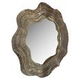 Elia Wall Mirror - Abstract - Gold - Aluminium - 90cm x 5cm