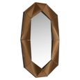Jaloe Wall Mirror - Octagonal - Bronze - 80cm x 120cm