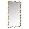 Laurel Wall Mirror - Gold - Metal - 60cm x 95cm