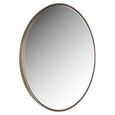 Mammom Wall Mirror - Round - Aluminium - 39.5cm x 12cm