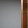 Wall Mirror - Oval - Copper - Metal - 29cm x 130cm