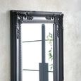Palais Leaner Mirror - Antique Black - Wood - 40cm x 130cm