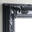 Palais Leaner Mirror - Antique Black - Wood - 40cm x 130cm