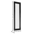 Palais Leaner Mirror - Antique Black - Wood - 40cm x 130cm