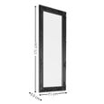 Palais Leaner Mirror - Antique Black - Wood - 70cm x 170cm