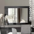 Montecarlo Wall Mirror - Large - Grey Koto High Gloss