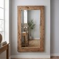 Wall Mirror - Natural Weathered - Reclaimed Wood - 105cm x 163cm
