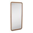 Chatou Curved Wall Mirror - Bronze - Metal - 88cm x 183cm