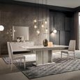 Claire Wall Mirror - Pearl Line Eco Veneer High Gloss