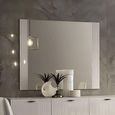 Claire Wall Mirror - Pearl Line Eco Veneer High Gloss