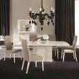 Canova Large Wall Mirror - White Gloss
