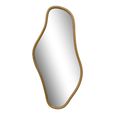 Brandsby Wall Mirror - Abstract - Natural - Pine Wood - 60cm x 120cm