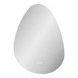Kiama Bathroom Wall Mirror - with LED Lights - Abstract - Glass - 58cm x 80cm