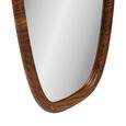 Luxon Wall Mirror - Oval - Walnut - 150cm x 40cm