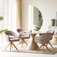 Paola Wall Mirror - Half Moon - Glass - 80cm x 160cm