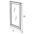 Dama Italian White Wall Mirror