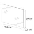 Fidia Italian Wall Mirror - Marquinia Marble Effect