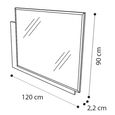 Ambra Italian Wall Mirror - Sand Birch
