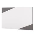 Krystal Italian Wall Mirror - Medblue Birch Gloss