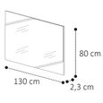 Krystal Italian Wall Mirror - Medblue Birch Gloss