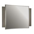 Volare Italian Wall Mirror - Venetian Grey