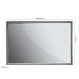 Jessica Taupe Rectangular Wall Mirror thumbnail 3
