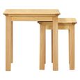 Arlington Nest of Tables - Set of 2 - Oak