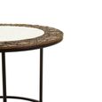 Akola Nest of 2 Tables - Round - Gold