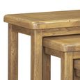 Dorchester Nest Of 3 Tables - Rustic Oak