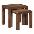 Oakridge Nest of 2 Tables - Dark Oak