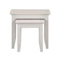 Provence Painted Nest of 2 Tables - Truffle