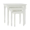 Hendra Nest of 3 Tables - White Wood